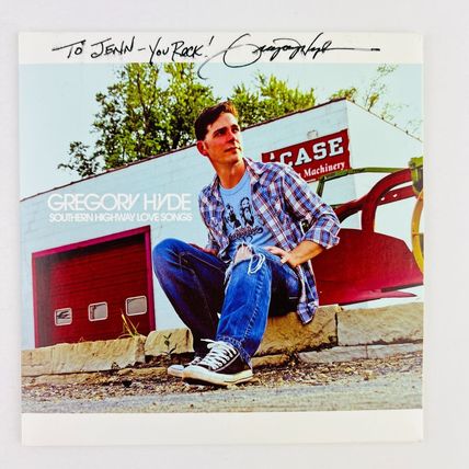 Gregory Hyde – Southern Highway Love Songs PROMO CD Signed Autographed