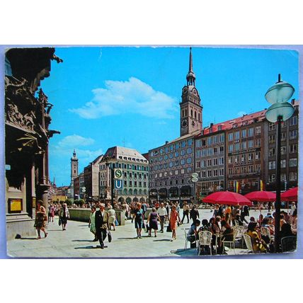 1973 postcard Munich