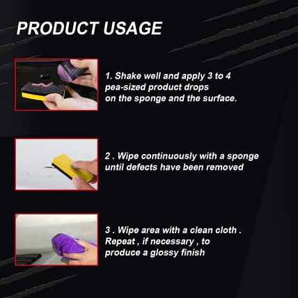 Automotive Scratch-Free Repair Liquid – Finish Restoration, Scratch Removal