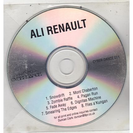 Ali Renault : Ali Renault. (2011) PROMO CD Album