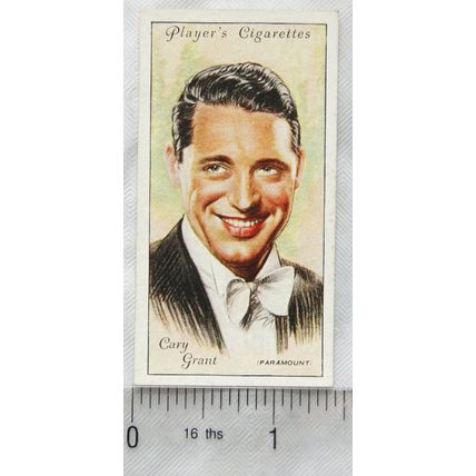 1934 Players Film Stars 2nd Series No. 22 Cary Grant