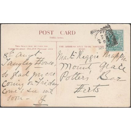 Felixstowe from the Pier, Suffolk, 1904 - Frith's Postcard
