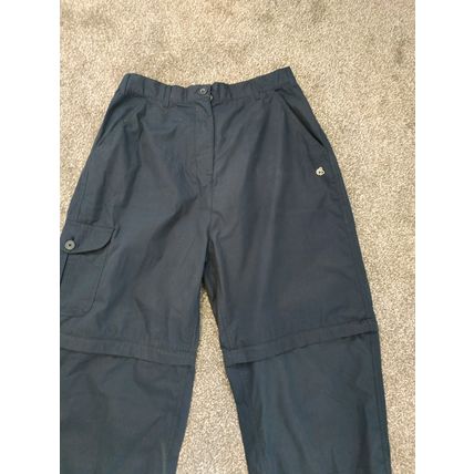 Craghoppers ladies navy cargo trousers size 16 , Mayfit size 14