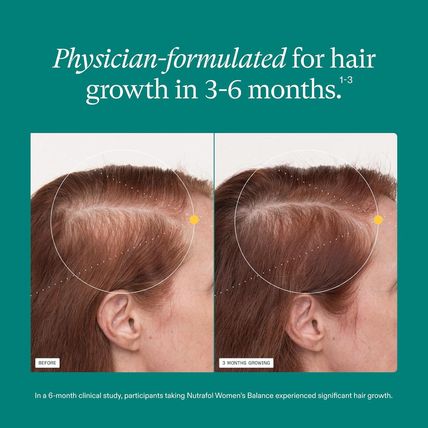 Nutrafol Women'S Balance Hair Growth Supplements, Ages 45 and Up, Clinically Pro
