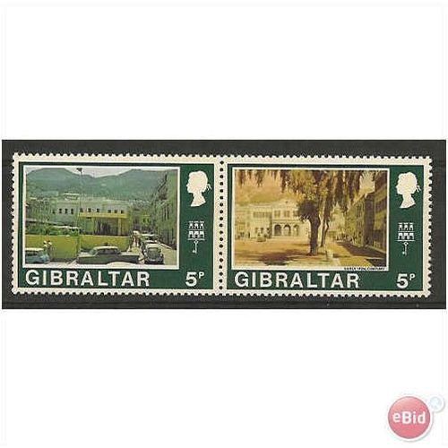 SG269/70 5p Commercial Street and Library Pair.M/Mint.