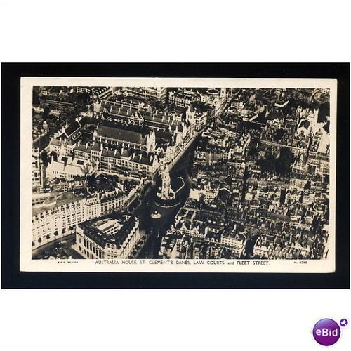 LONDON Australia House Aerial Postcard by Surrey Flying Services (2196)