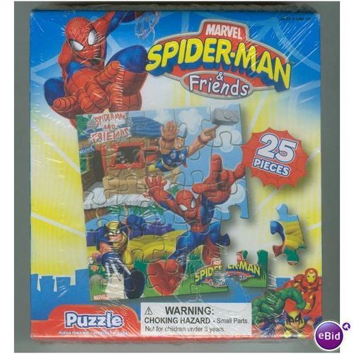Marvel Spiderman & Friends 25 Piece Puzzle Sealed