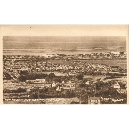 The Beach & Camps, Gronant, Flintshire, Wales - Valentine & Sons Ltd. W.6183