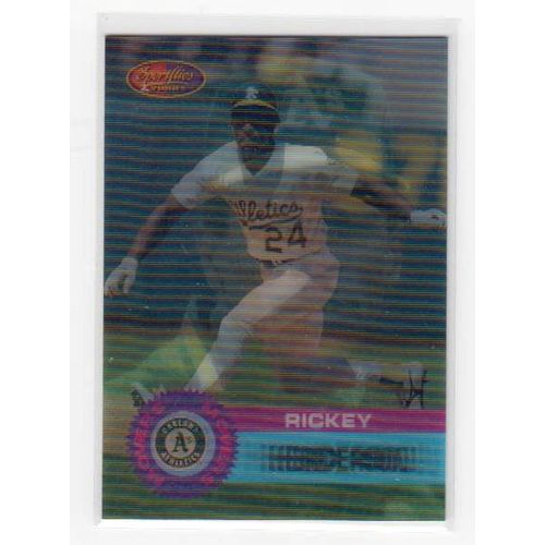 1994 Sportflics Movers Rickey Henderson baseball card #MM8 –HOF- Athletics