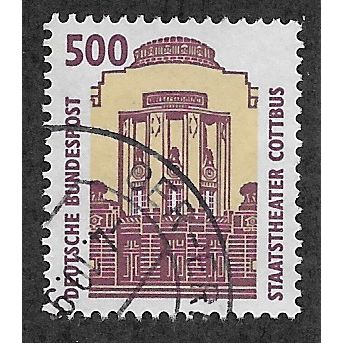 GER 1987 500pf 'TOURIST SIGHTS' FINE USED (EBID53-590)