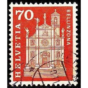 SCHWEIZ SWITZERLAND [1960] MiNr 0706 x ( O/used ) Architektur