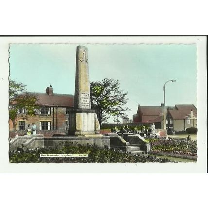 Yorkshire HOYLAND memorial Postcard (PN 4393)