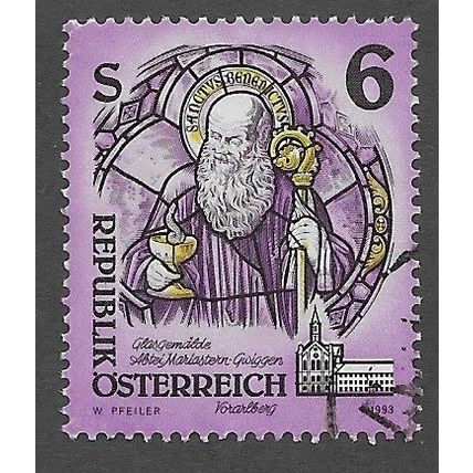 AUT 1993 S6 'MONASTERIES AND ABBEYS ' FINE USED (EBID73-151)