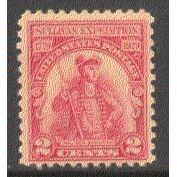 657 2c General John Sullivan Just Clears MNH Q0848