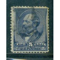 Used 216 5c James Garfield Barely Clears M01752