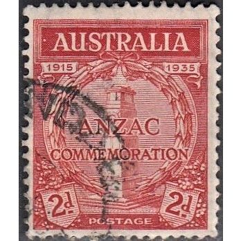AUSTRALIA, 1935 2d ANZAC, SG 154 (Scott 150), good used
