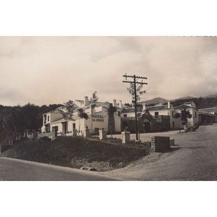 Malaga Terremolinos Hotel El Pinar Real Photo Postcard