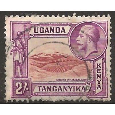 KUT 1935 SG119 2/- Lake & Purple Fine Used . ..