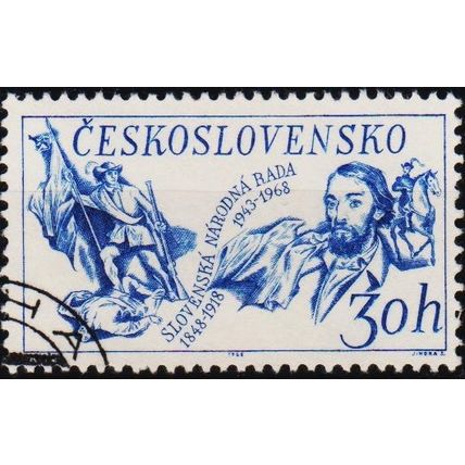 Czechoslovakia. 1968 30h S.G.1765 Used