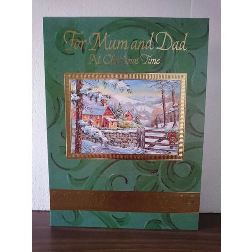 Large Christmas Cards - Especially For Mum & Dad 07