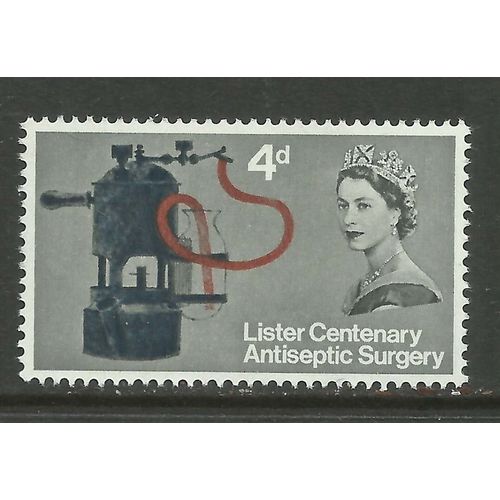 GB 1965 QE2 4d Centenary Lister Umm SG 667 ( G32 )