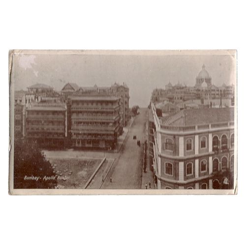 APOLLO BUNDER, BOMBAY, INDIA. .used postcard 1920 Raphael Tuck & sons SEPIA =