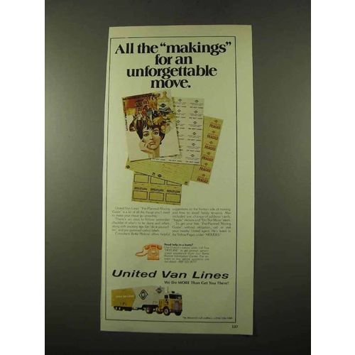 1975 United Van Lines ad - An Unforgettable Move