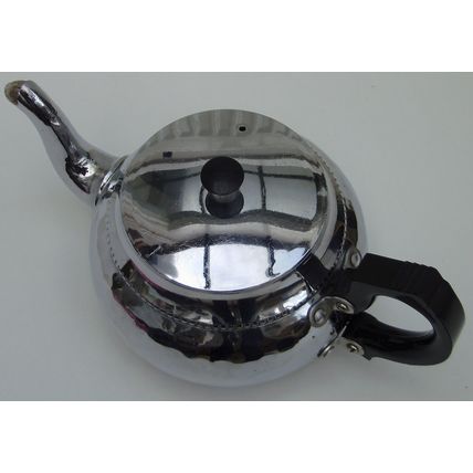 Vintage SONA CHROME Teapot J528 by NCJ Ltd. Stratford-on-Avon England