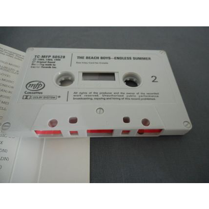 Endless Summer Beach Boys Cassette Made in England TC MFP 50528