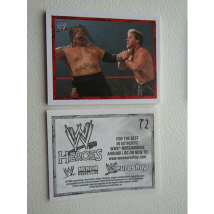 Topps - Merlin 2008 WWE Heroes Wresting Stickers 1-216 & P1-P15 Variants (EB2)