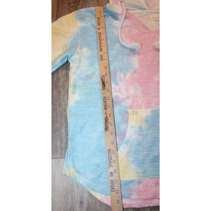 Womens Hoodie Size L Unique Destination Destin Florida Summer Paradise Tie-Dye