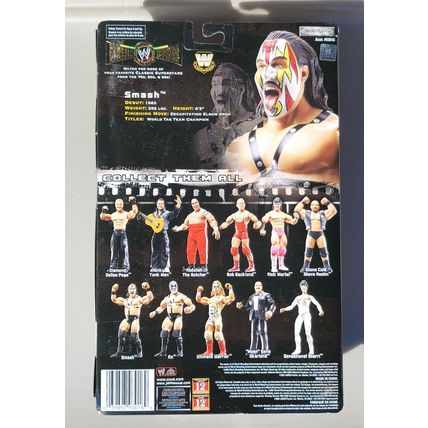 wwe wwf ljn classic superstars demolition smash wrestling figure
