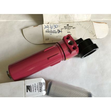 1/2" NPT ZANDER MICROFILTER G7 ZPHDLV-NPT RAL 4002,1140 ZPLV FILTER REGULATOR,CE