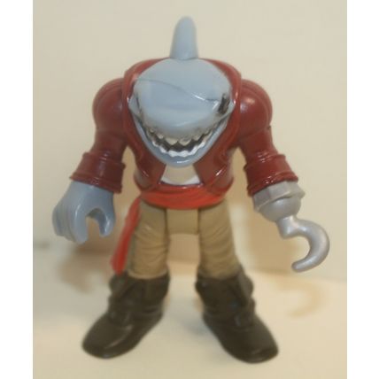 Fisher Price Imaginext Pirate Shark Deckhand Figure with Hook Hand