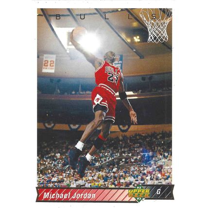 1992-93 UPPER DECK MICHAEL JORDAN #23