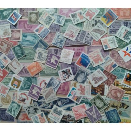 100 USA America Unused Mint Stamps Over 70 Years Old! Low Price