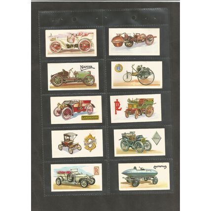 Brooke Bond History of the Motor Car 1968 Full set in Sleeves