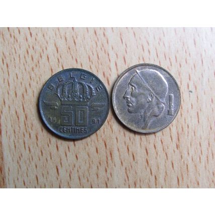 Belgium 1991 50 Centime Belgie (Dutch - Flemish Text) Coin