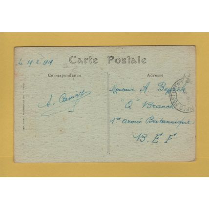 LYON - Pont de L`Universite et les Facultes. - G.N. - Field Post Office - 1919