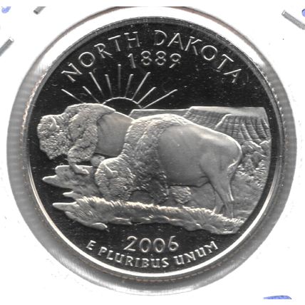 2005s Gem Proof North Dakota State Quarter