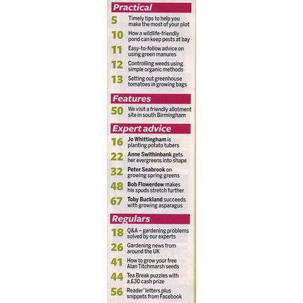 Amateur Gardening Magazine 23 March 2013