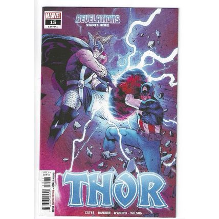 Thor #15 (LGY 741) Marvel Comics | Coipel Cover Captain America | -C7