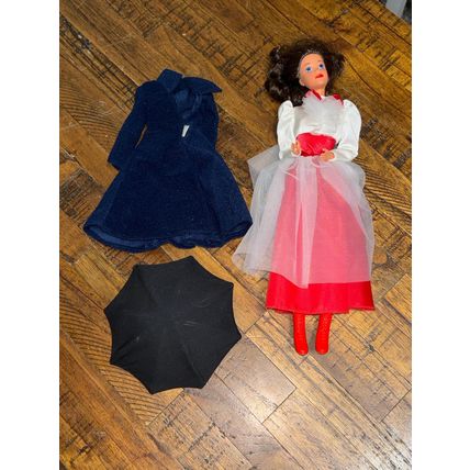 Vintage Walt Disney Barbie Mary Poppins Doll 1993 #10313 Mattel