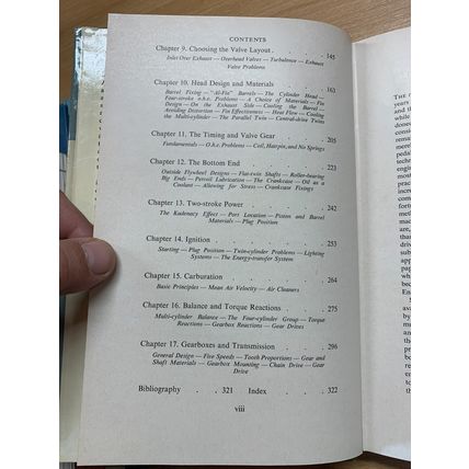 RARE* 1961 "MOTORCYLE ENGINEERING" 1ST ED P E IRVING ILLUSTRATED HB BOOK (P4)