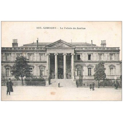 87 - Limoges - LE PALAIS DE JUSTICE