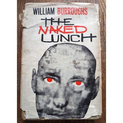 WILLIAM BURROUGHS The Naked Lunch UK 3rd edition hardback rare book 1965 DJ