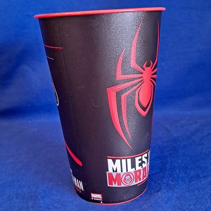 New ZAK Lot 2 Marvel SPIDERMAN TUMBLERS Plastic Drink Cups Water Miles Morales