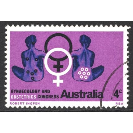 AUSTRALIA 1967: WORLD CONGRESS OF GYNAECOLOGY & OBSTETRICS - 4c USED (G2)