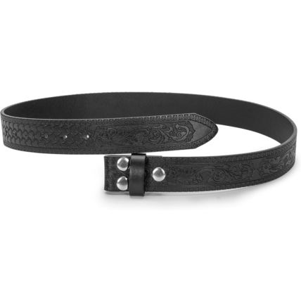 UTOWO Men Women Retro Belt Strap without Buckle 1.5" Wide Classic Western