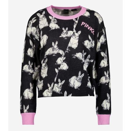 PINKO Wool Knit Rabbit Jumper BNWT (RARE & COLLECTABLE)